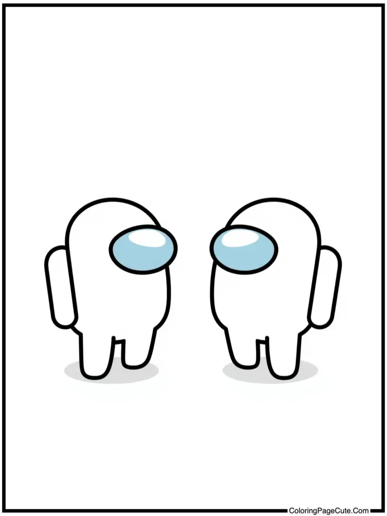 Among Us Coloring Pages