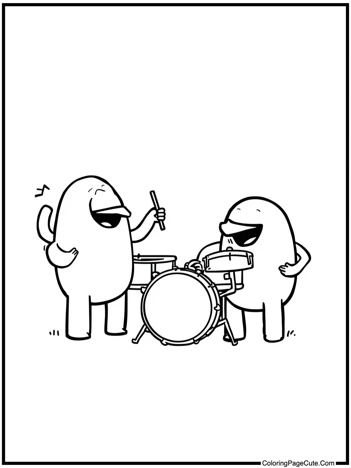 playing musical instruments