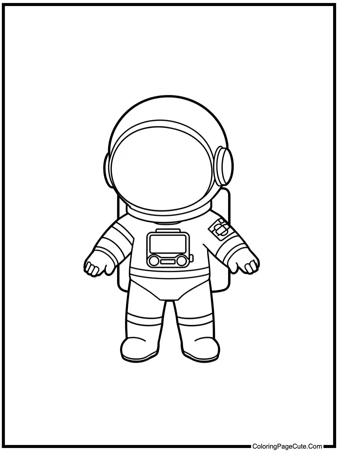 of an Astronaut in Space Suit