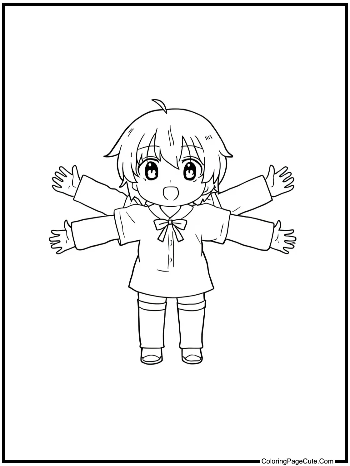 of a Character with Multiple Arms