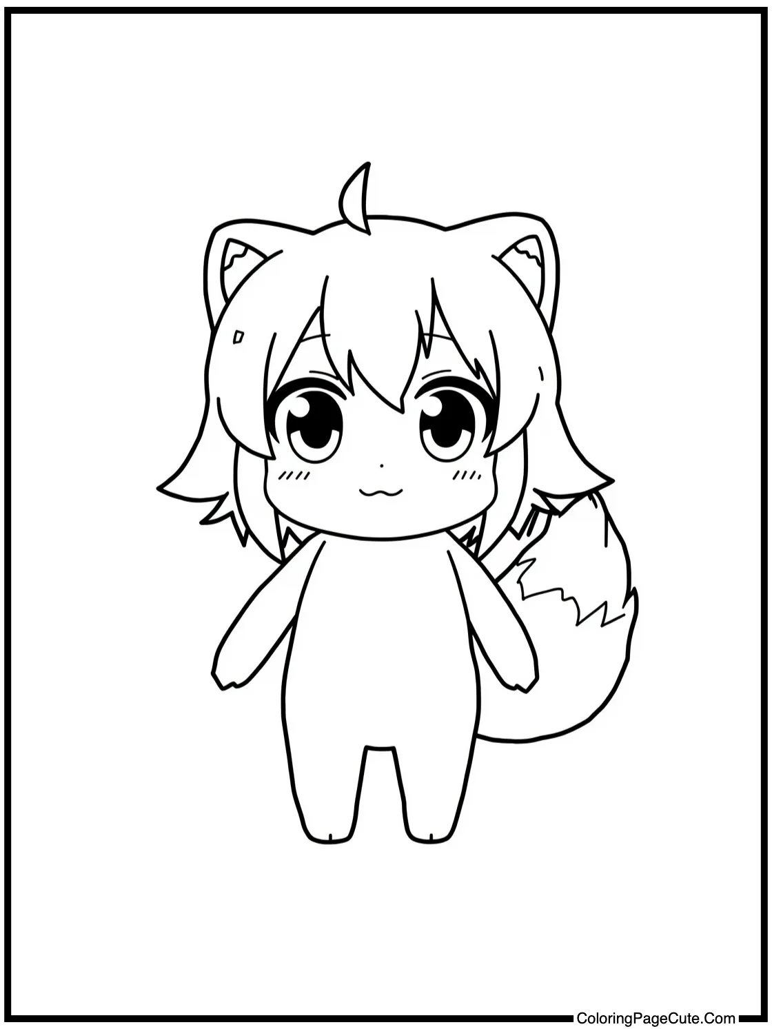 of a Character with a Tail (Animal)