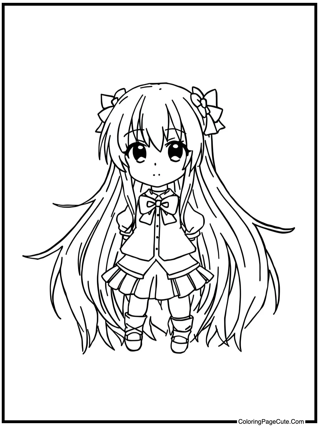 Mandala with Anime Characters