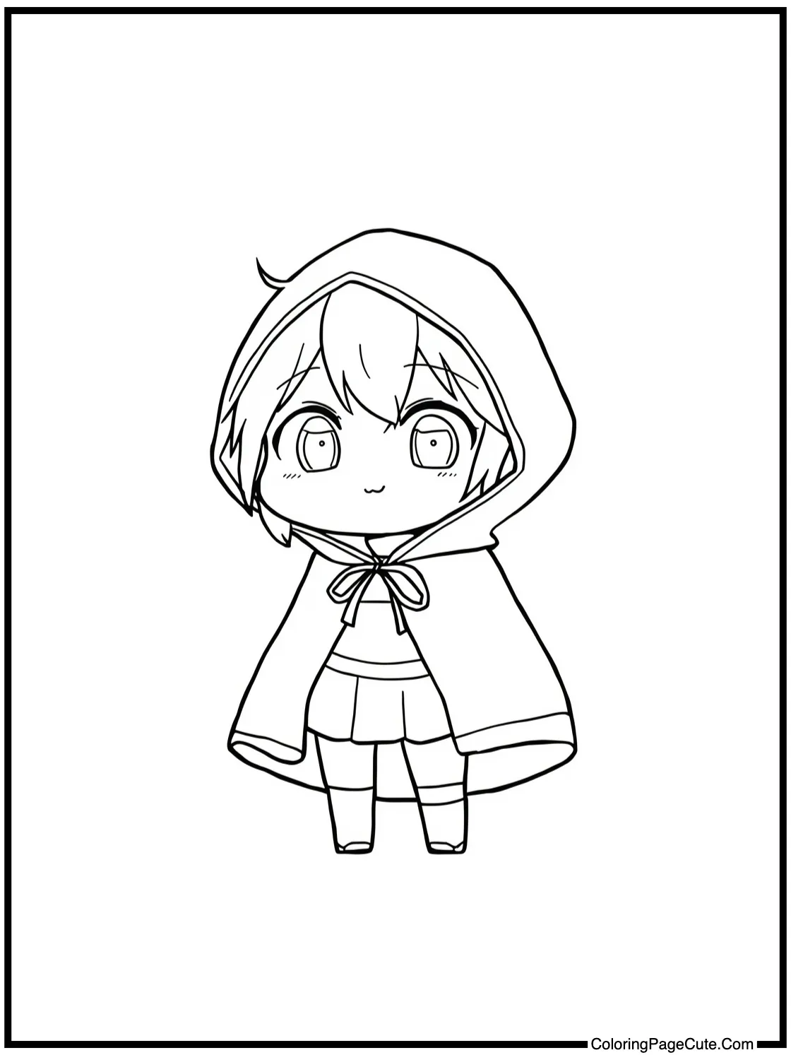 of a Character with a Cloak