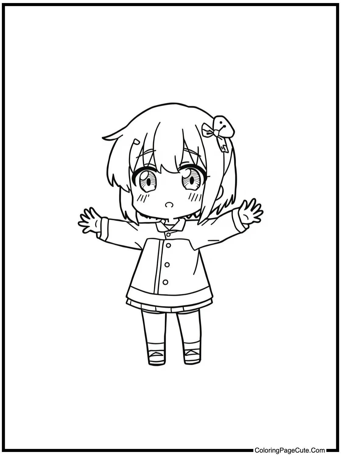 of a Character Teleporting