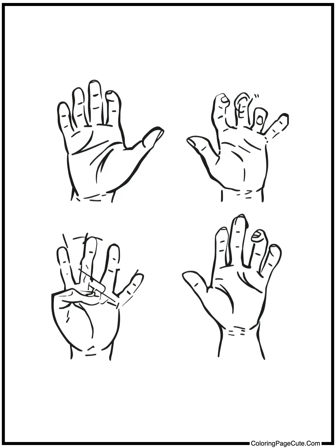 (Simple Hand Poses)