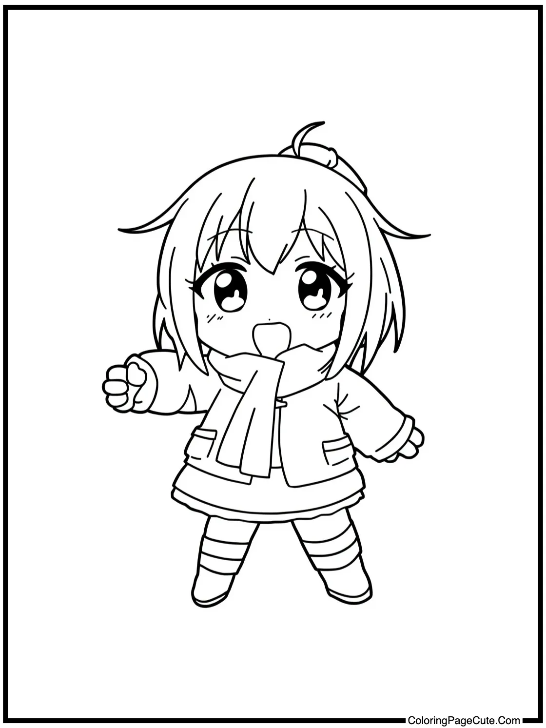 of a Genki (Energetic) Character