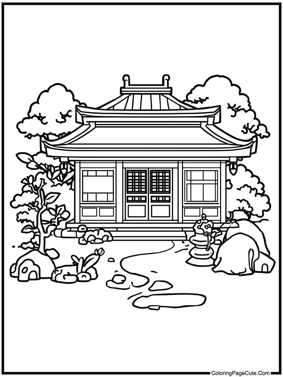 of a Japanese Garden