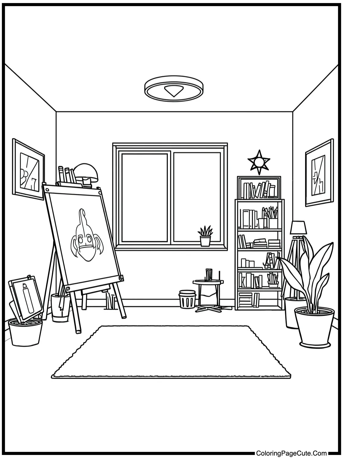 of an Anime Art Studio