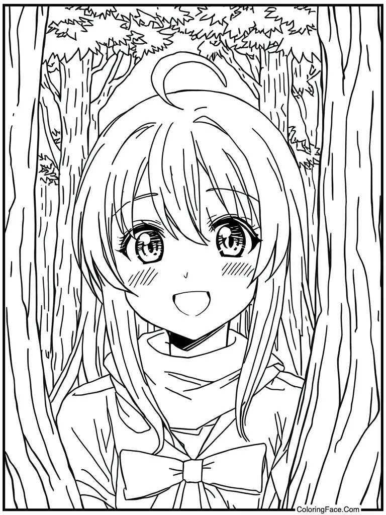 Eyes sparkling with joy