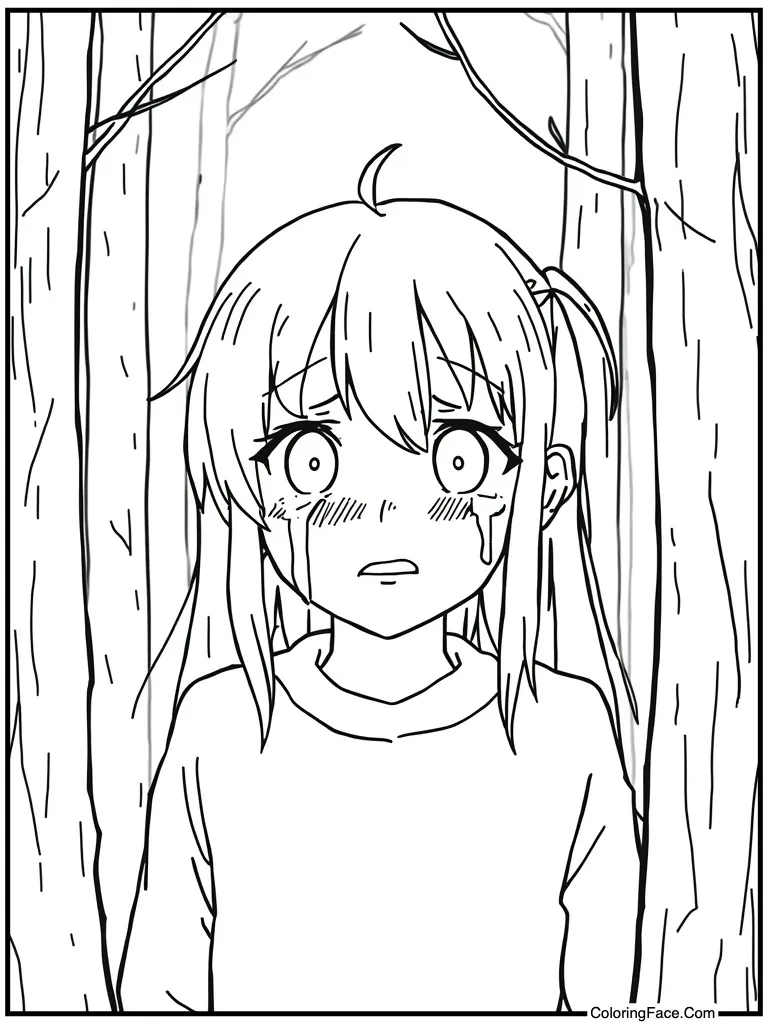 Crying big salty tears