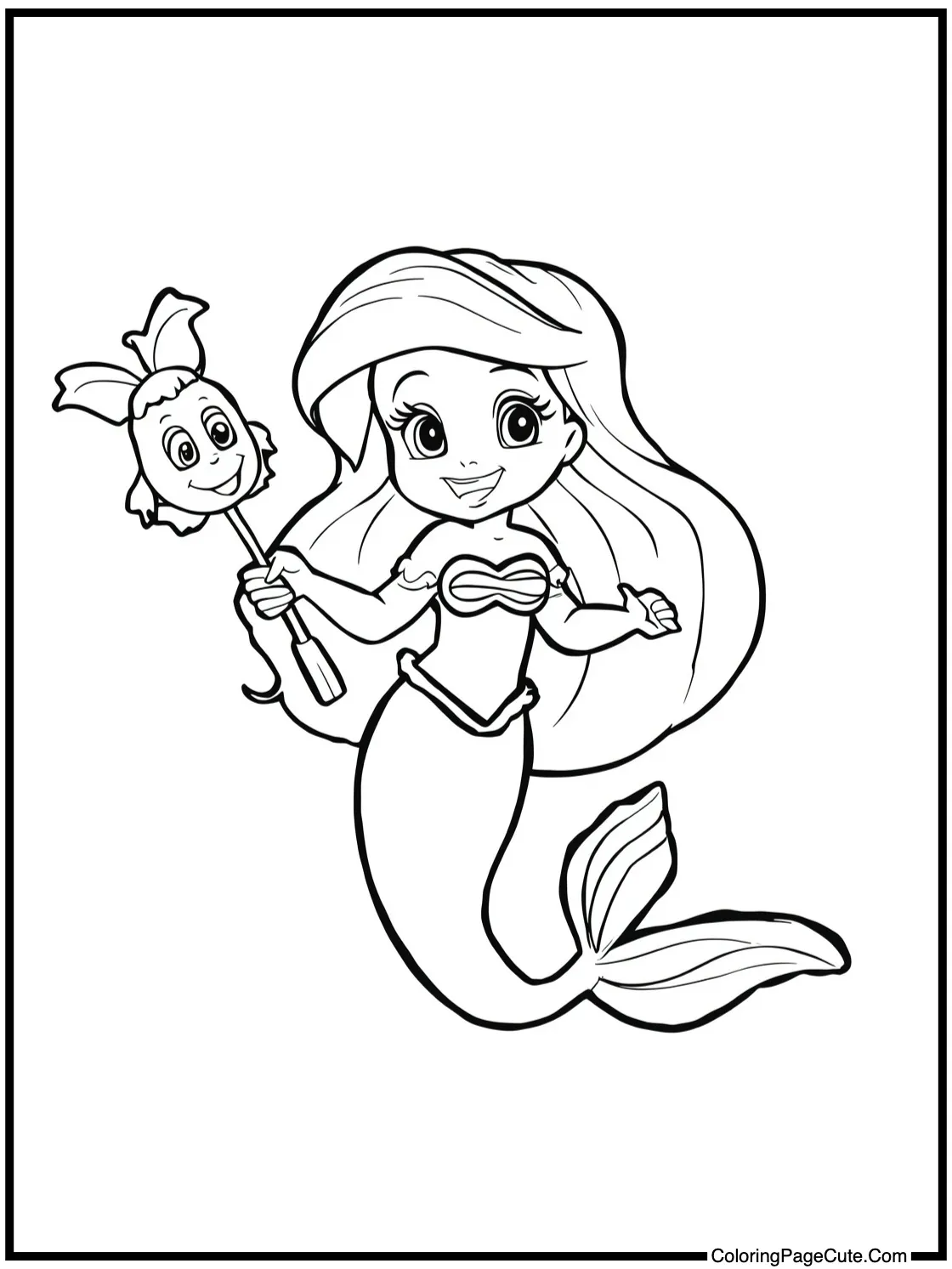 holding a dinglehopper