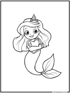 Ariel Coloring Pages