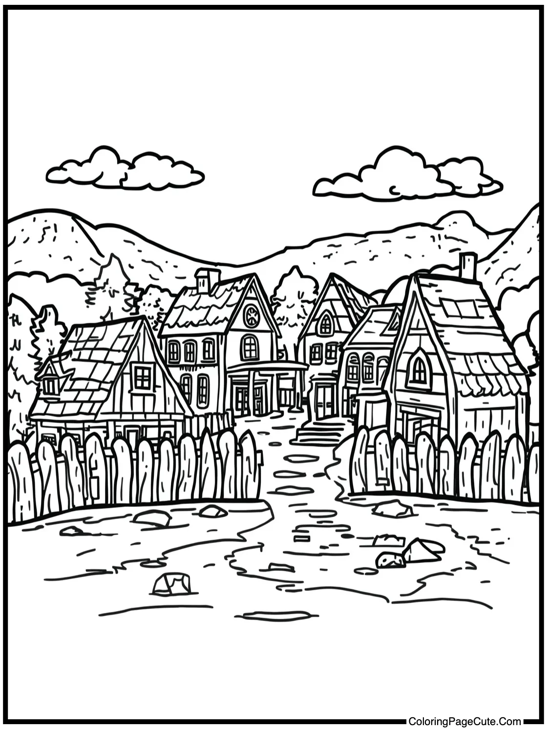 of a charming village