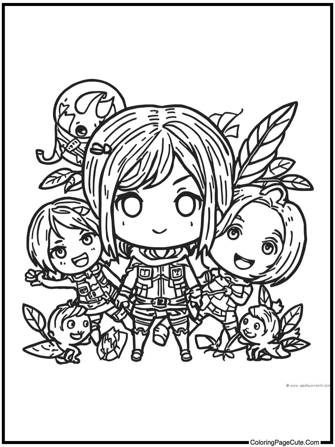 featuring playful sprites