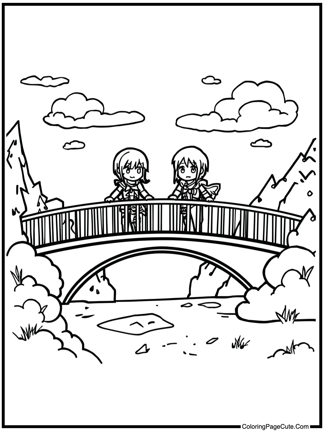 a charming bridge