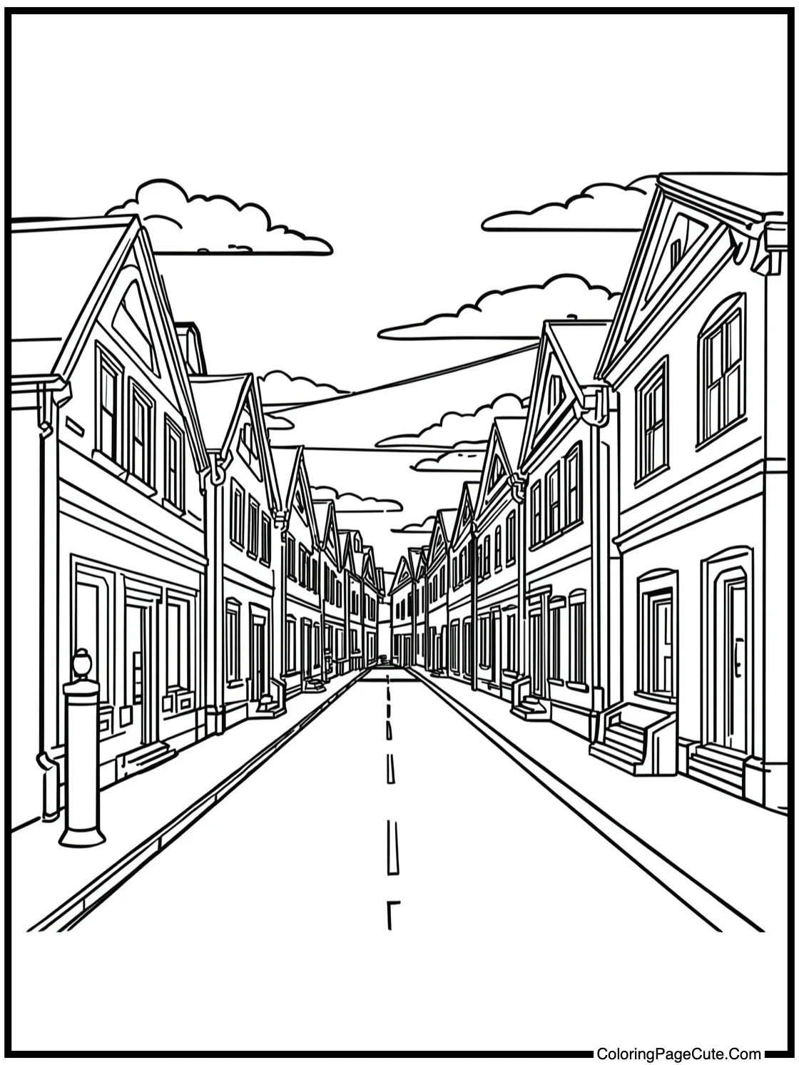 of a charming street