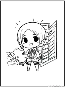 Attack On Titan Coloring Pages