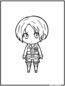 Attack On Titan Coloring Pages