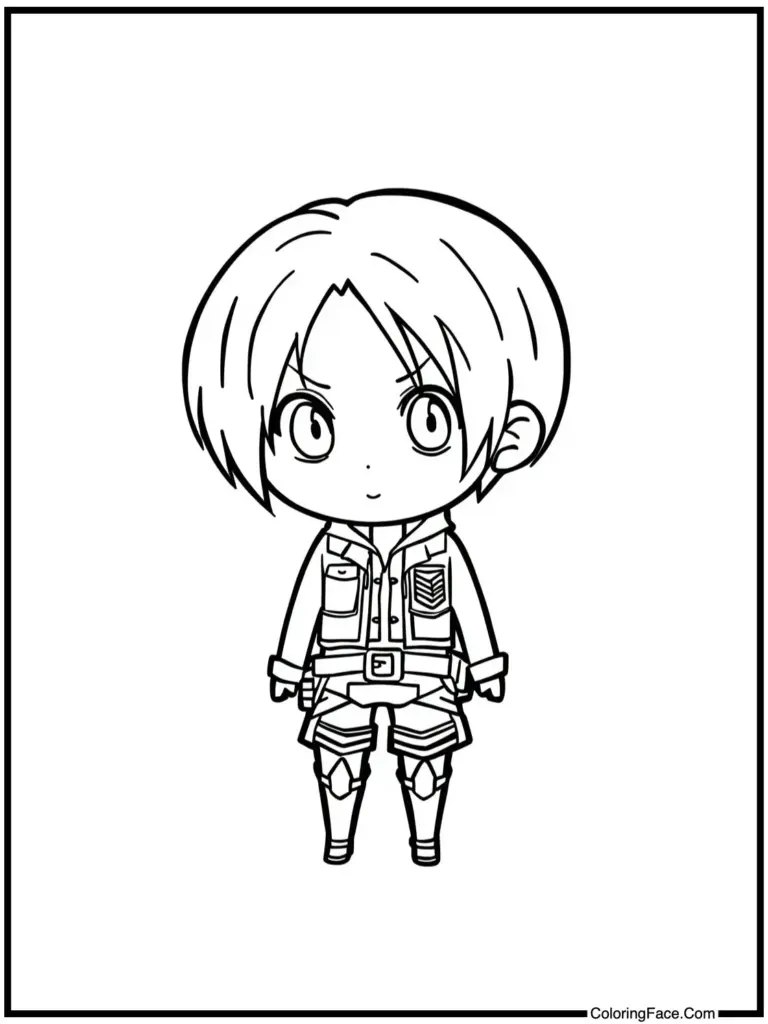 Attack On Titan Coloring Pages