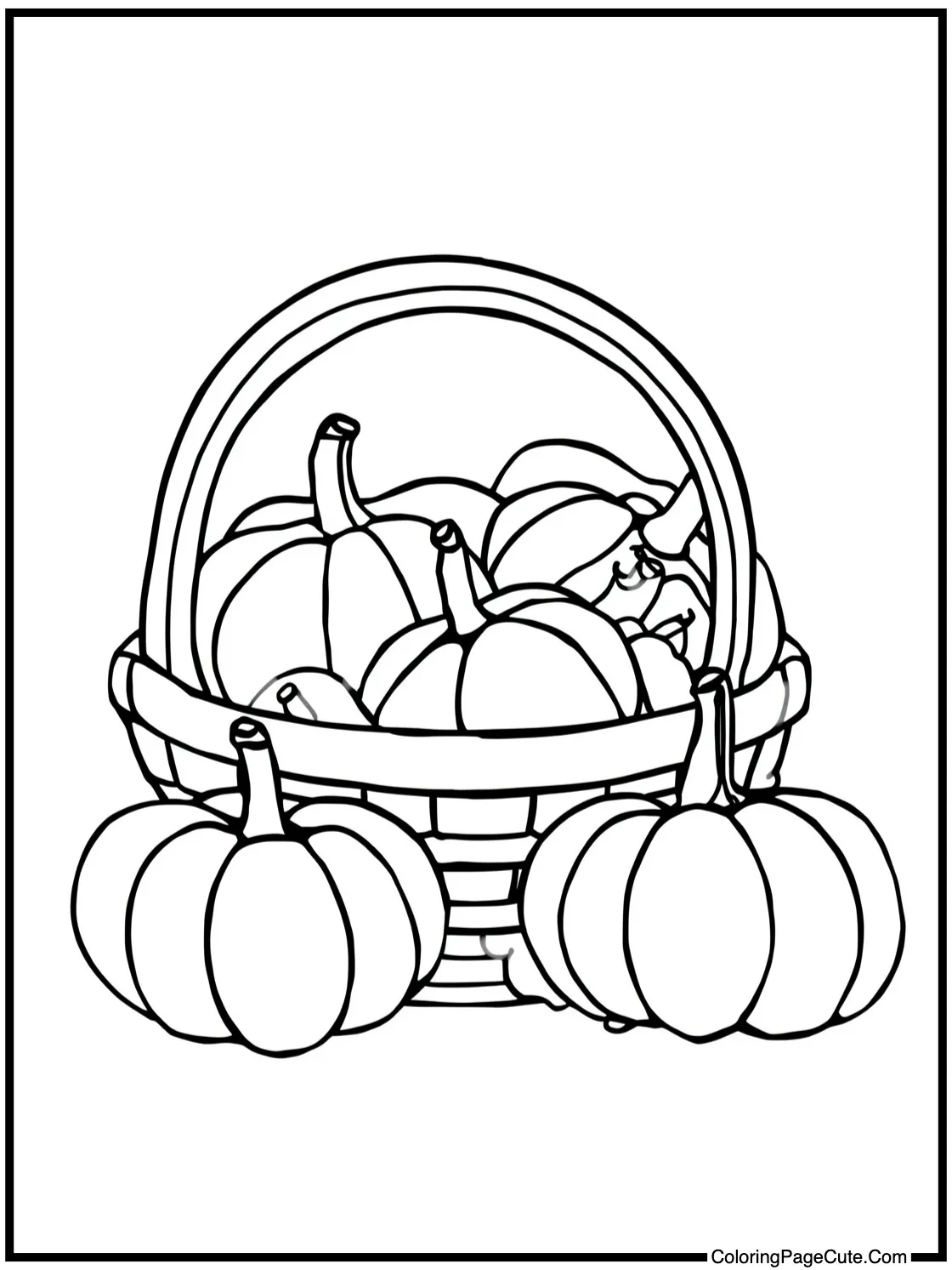 Baskets of gourds
