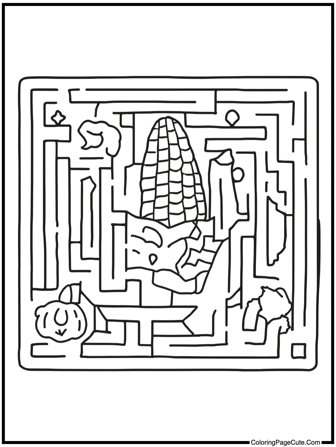 Corn maze challenge