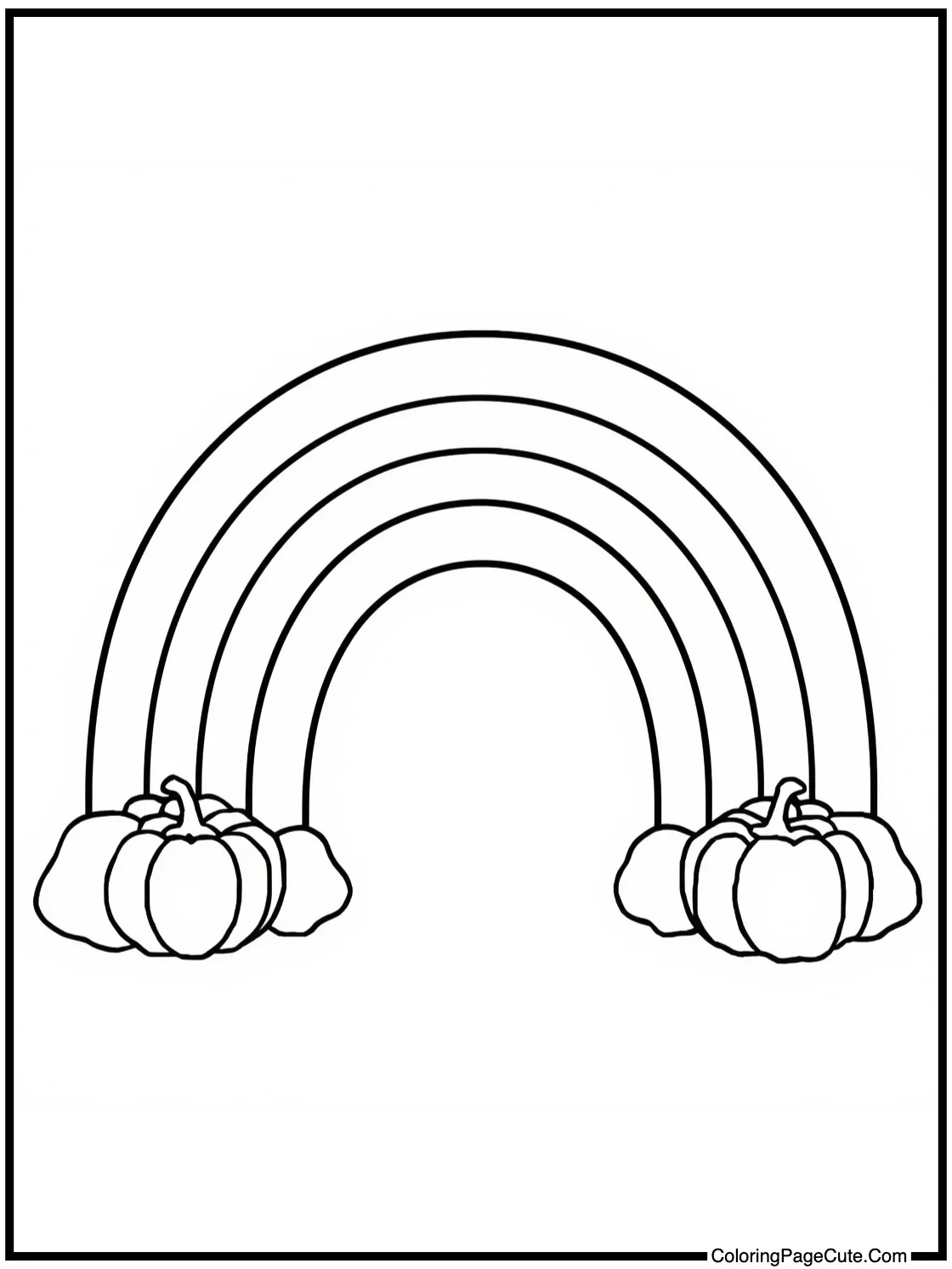 Rainbow after shower