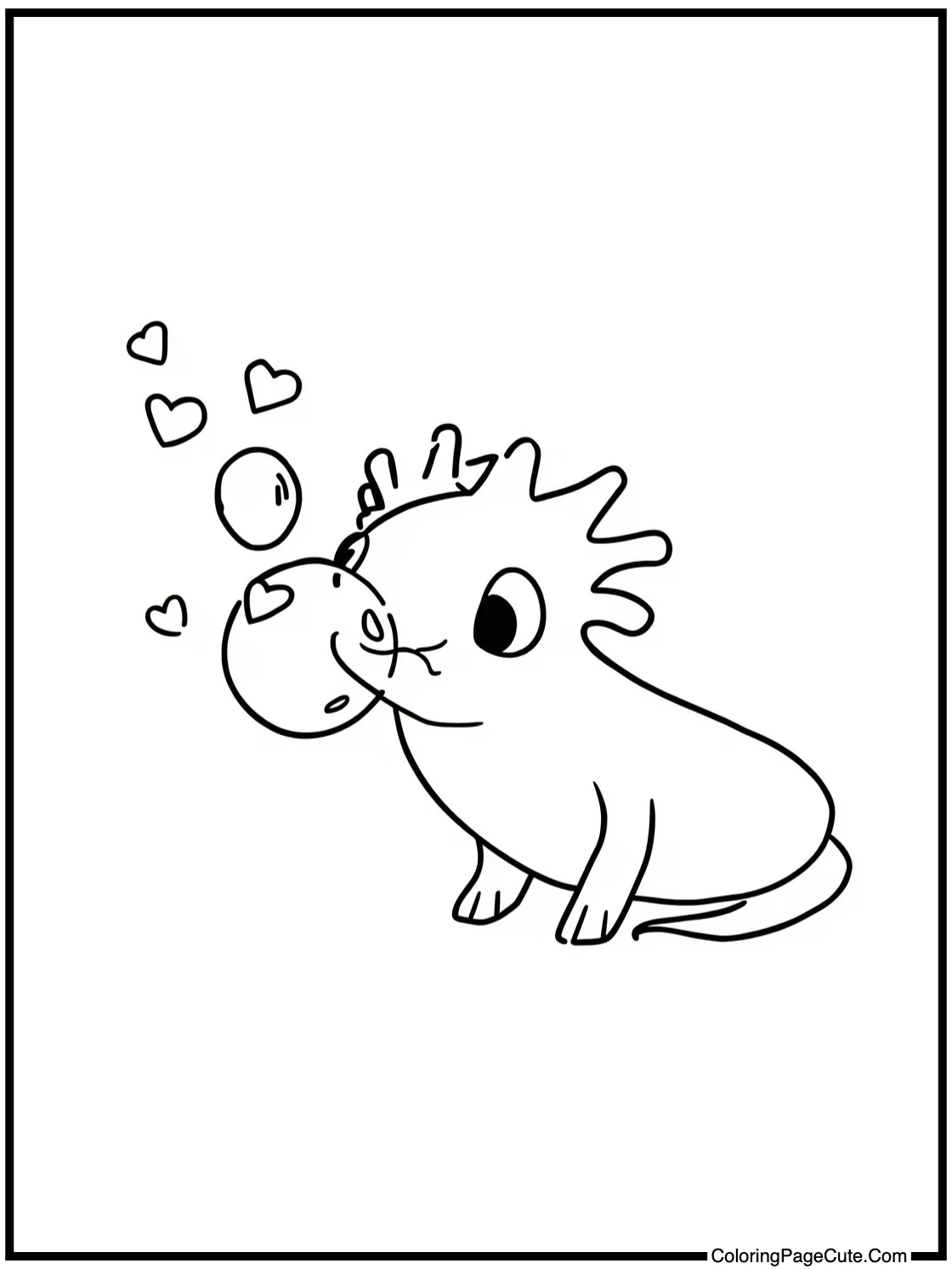 blowing heart bubbles