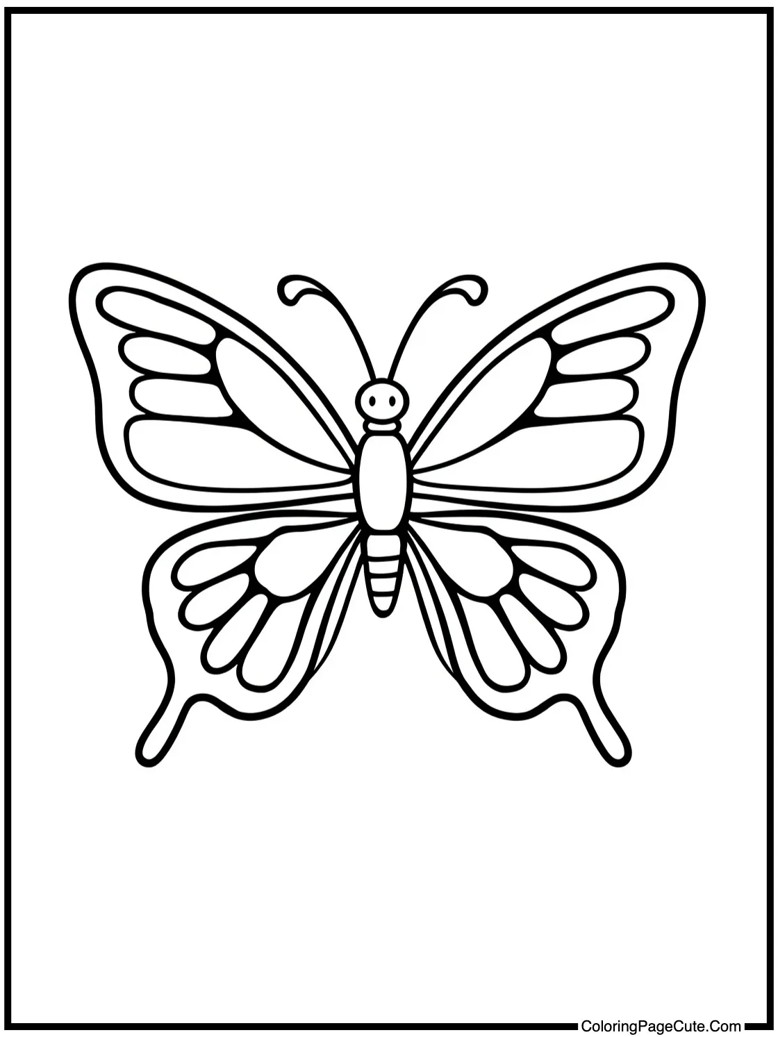 watching a butterfly