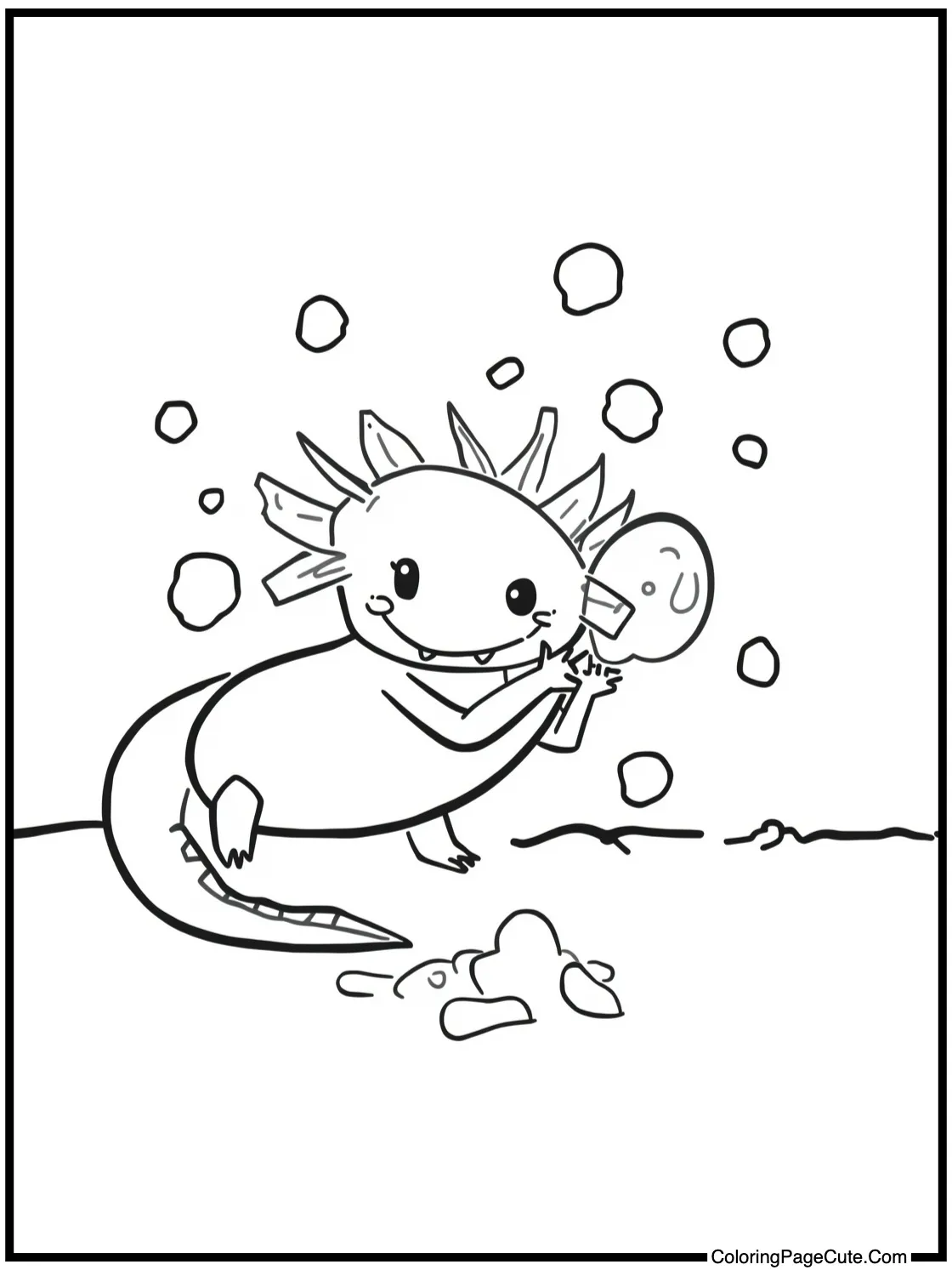 having a snowball fight