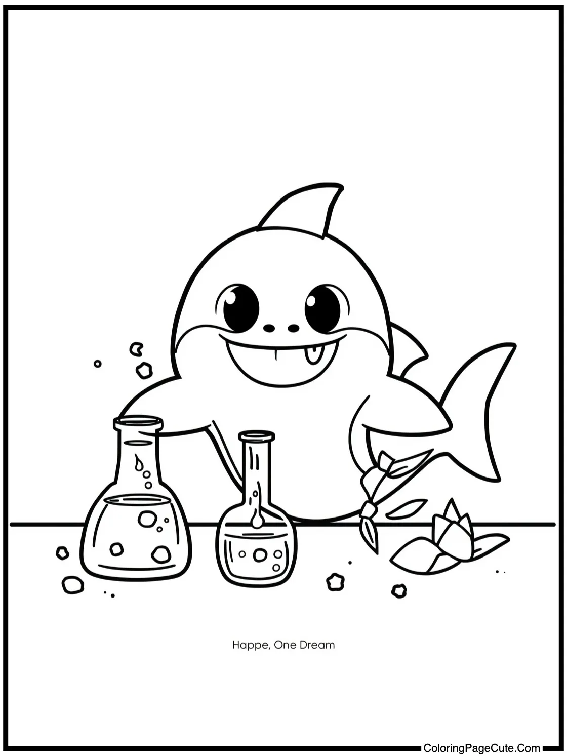 doing a science experiment