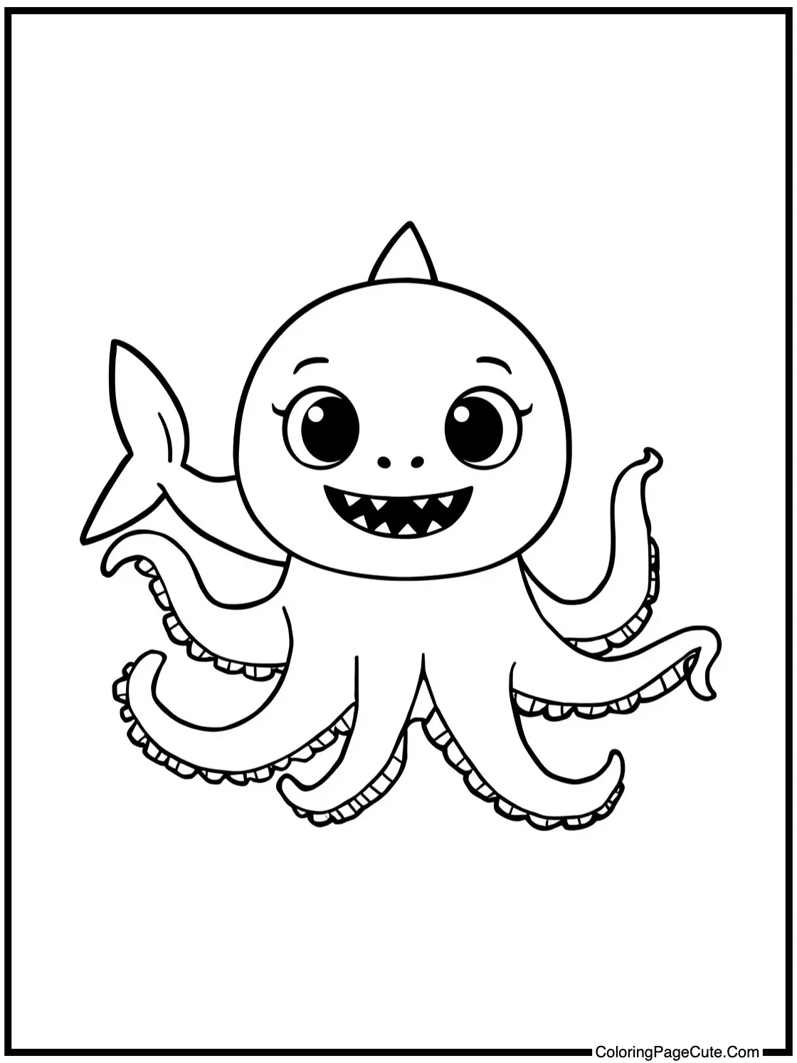 with a friendly octopus