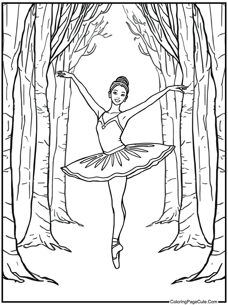 Spinning pirouette very fast