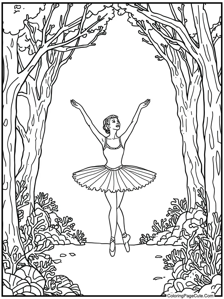 Underwater coral reef stage