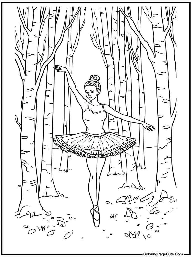 Easter egg painted dancer