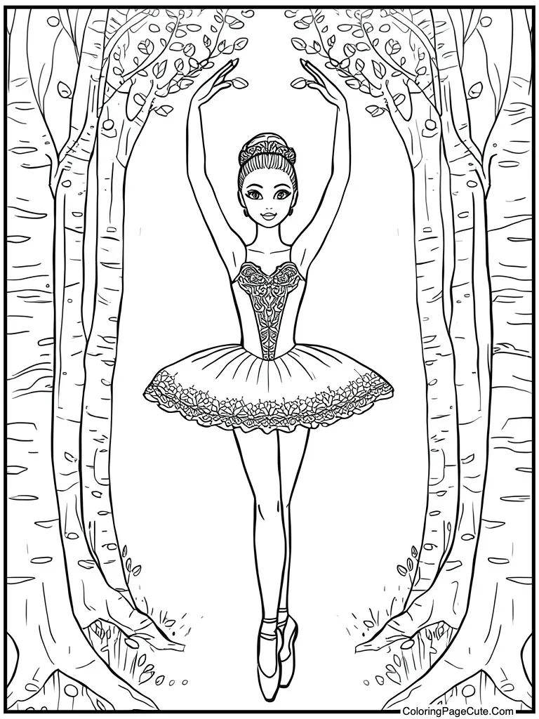 Leotard with lace detail