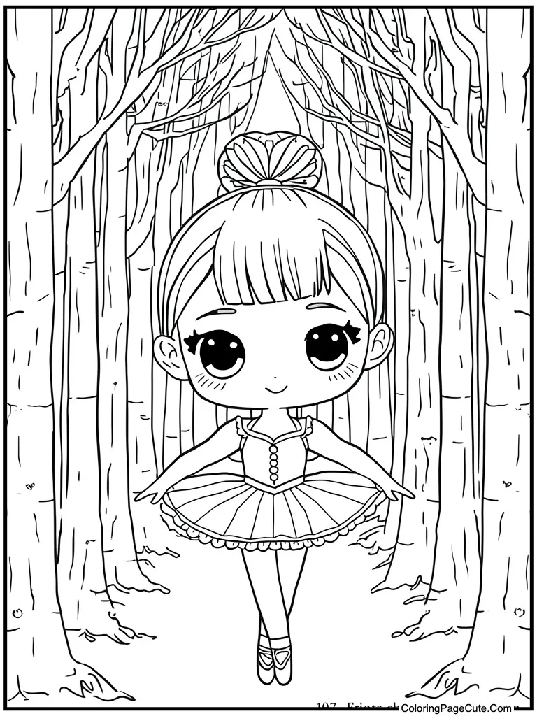 Kawaii big eyes face