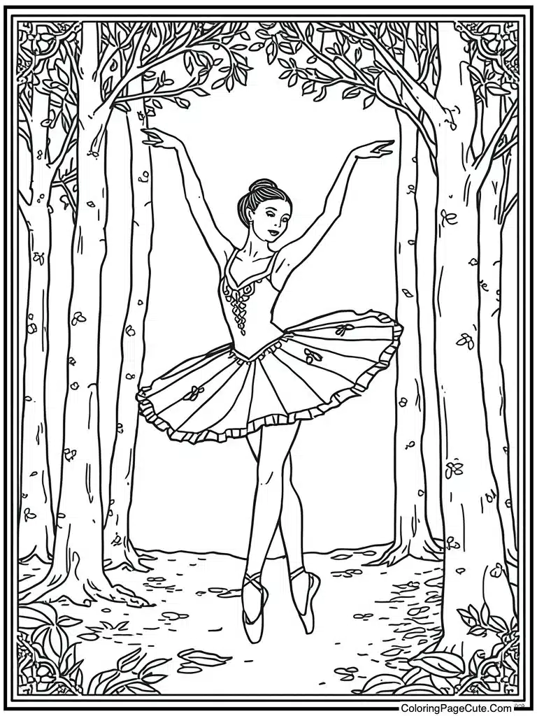 Art nouveau elegant lines