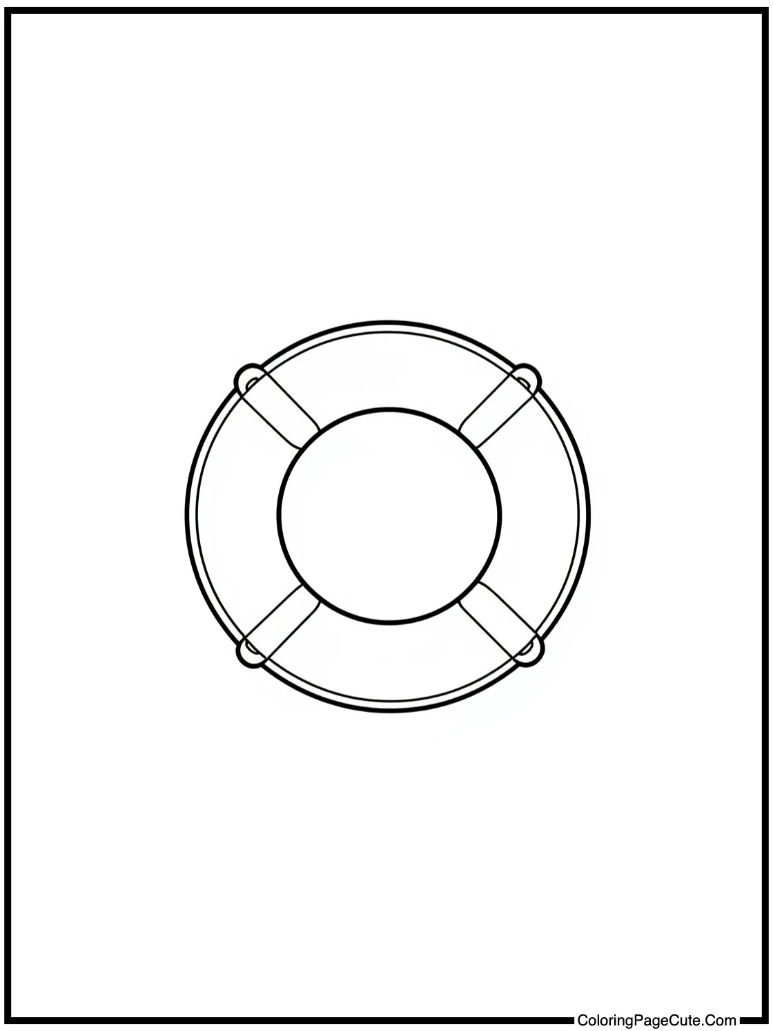 with a Life Preserver