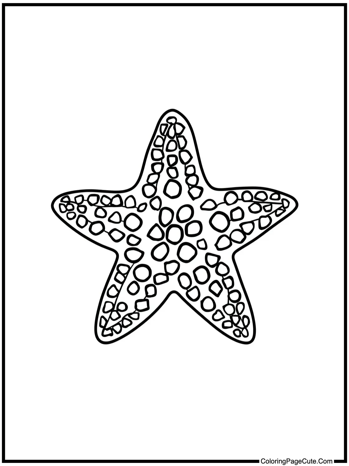 with a Zentangle Starfish