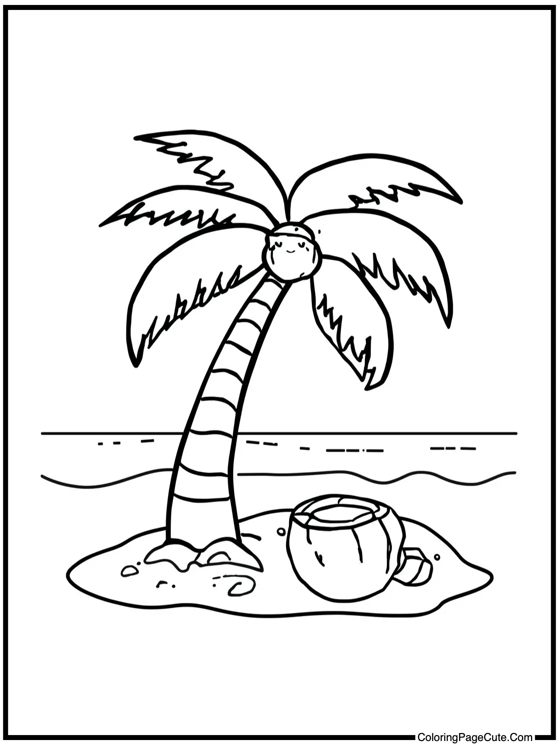 with Coconuts on a Tree