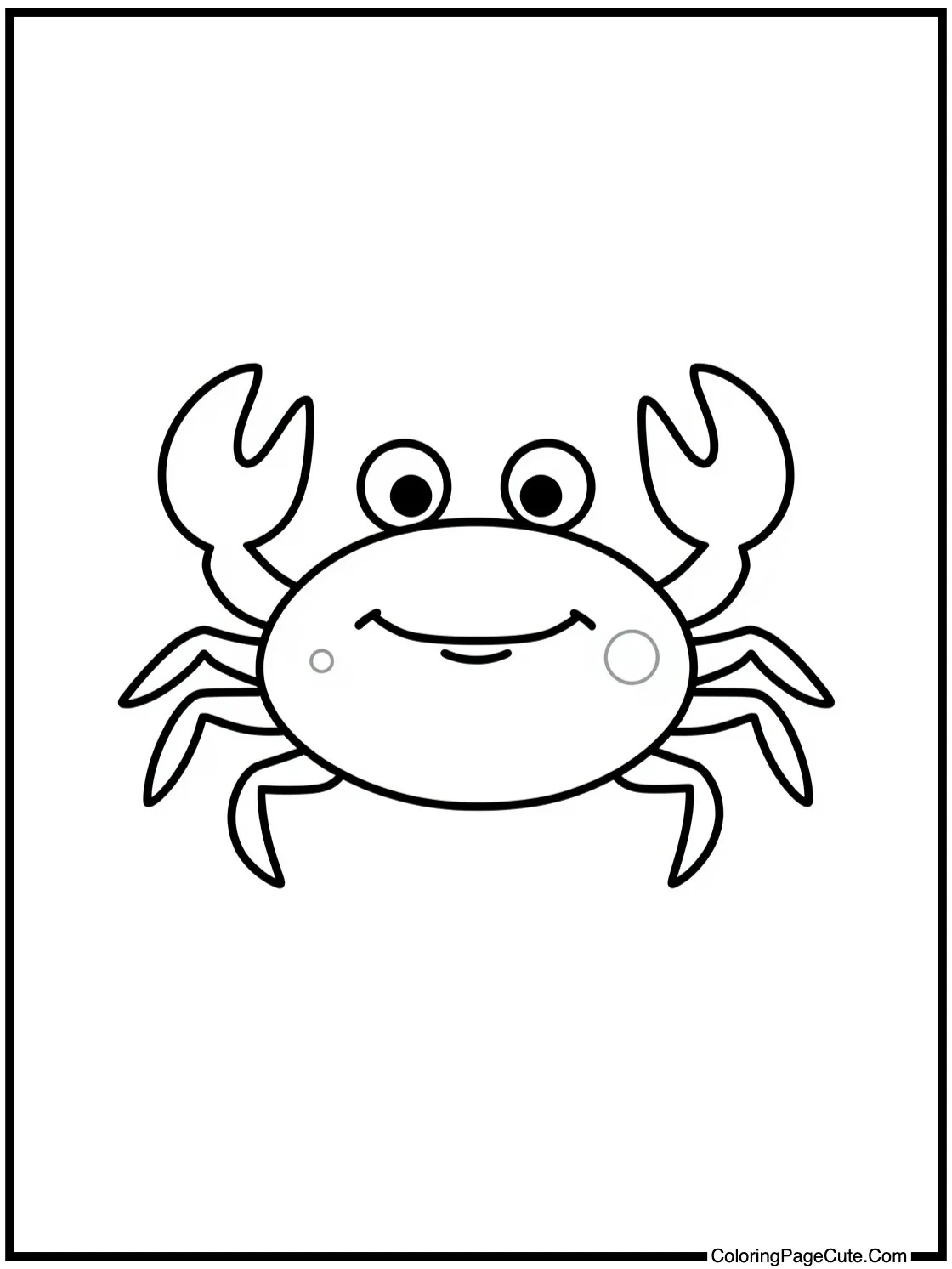 with a Crab Scuttling