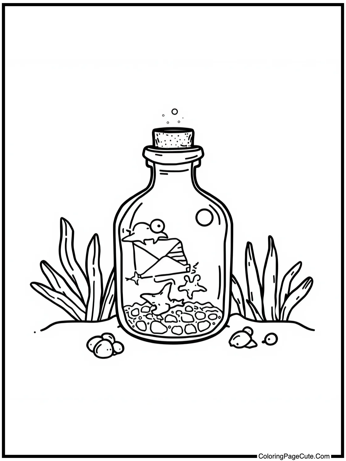 with a Message in a Bottle