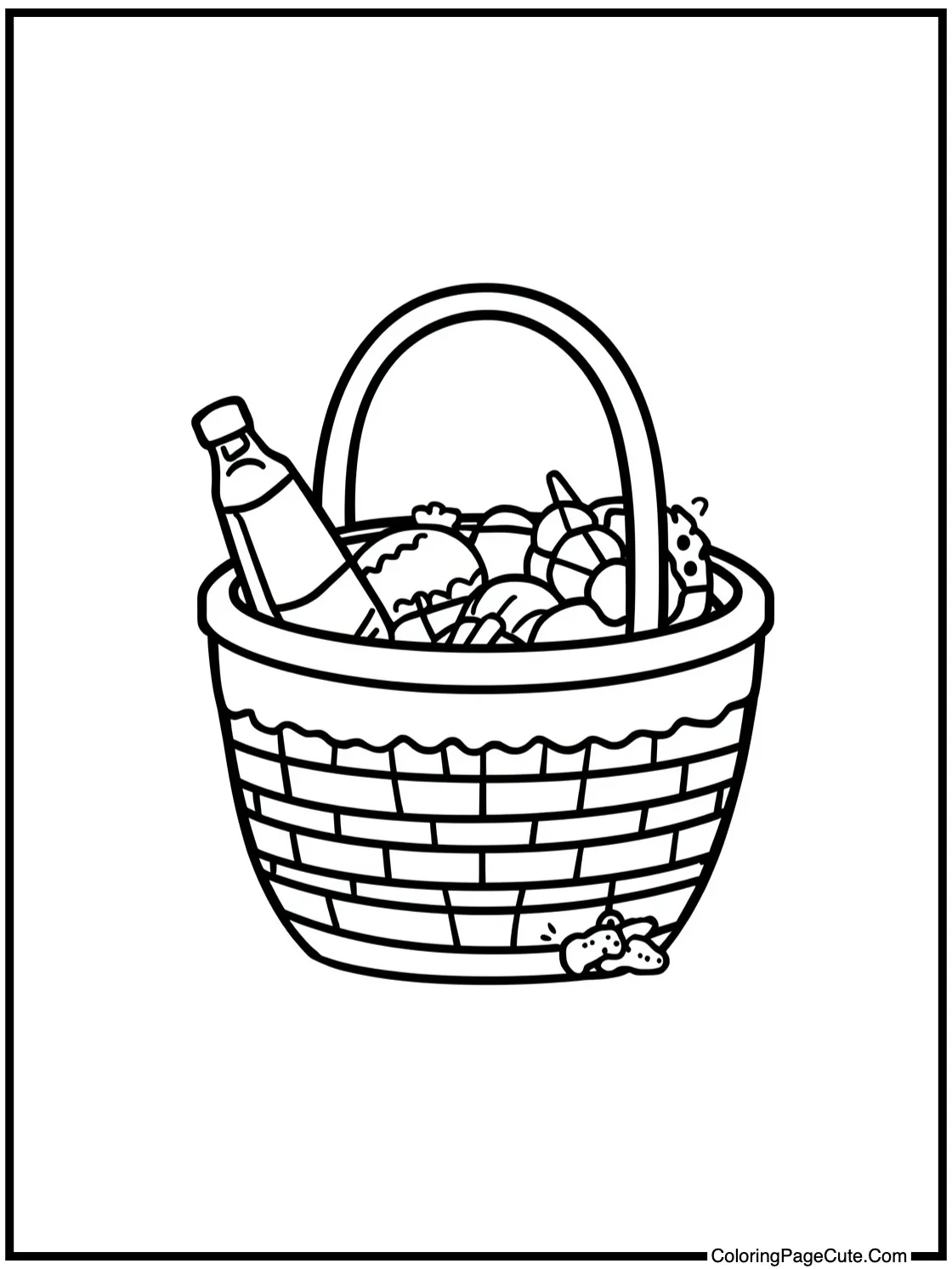 with a Picnic Basket