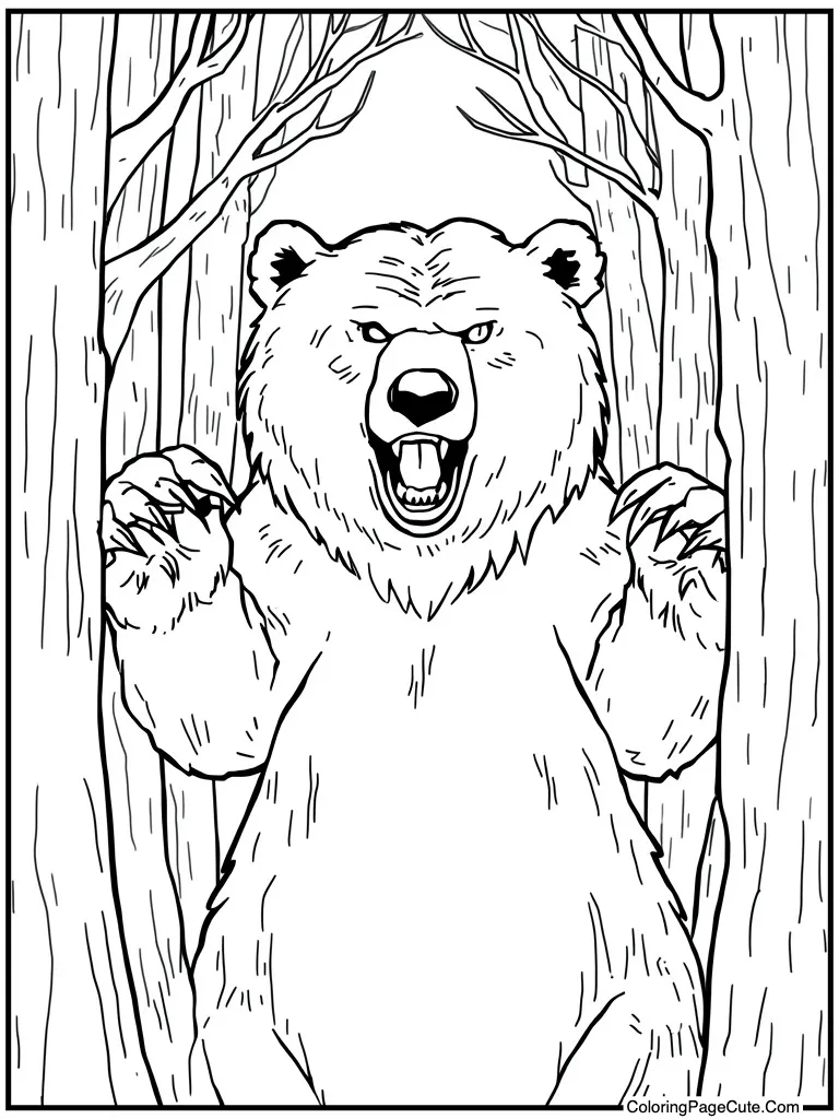 Strong claws sharp teeth