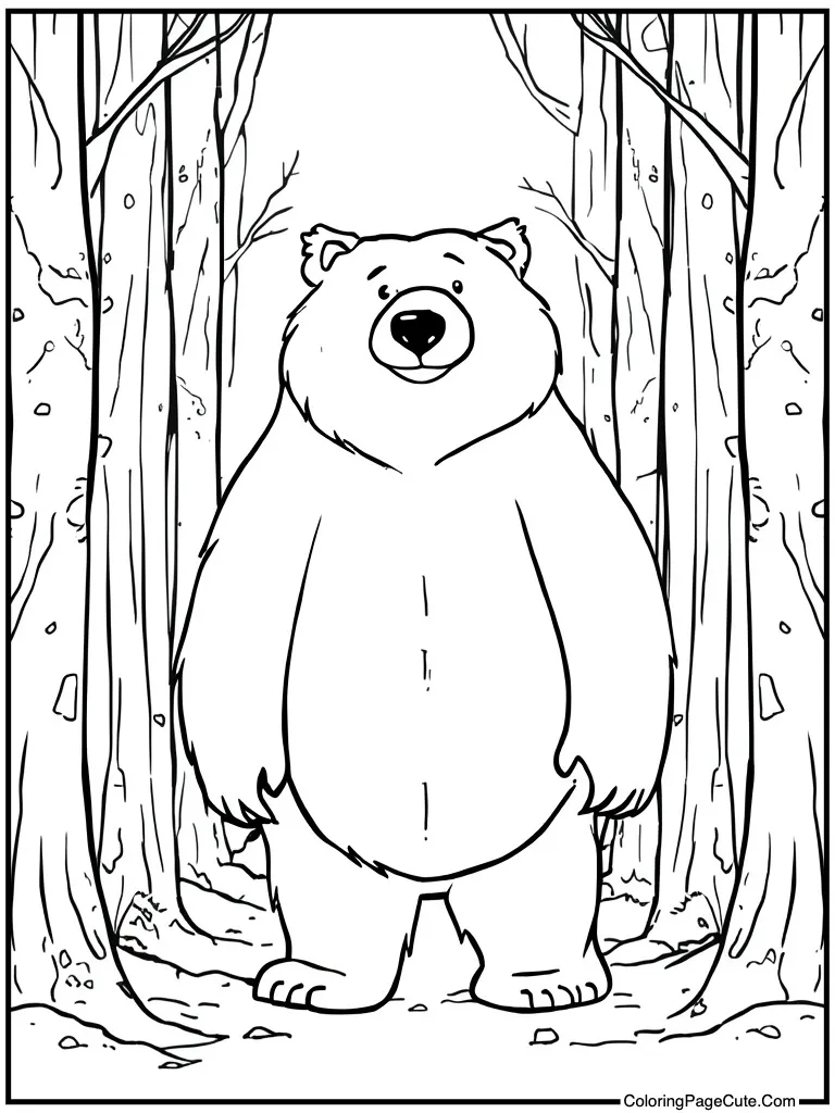 Shaggy thick fur coat