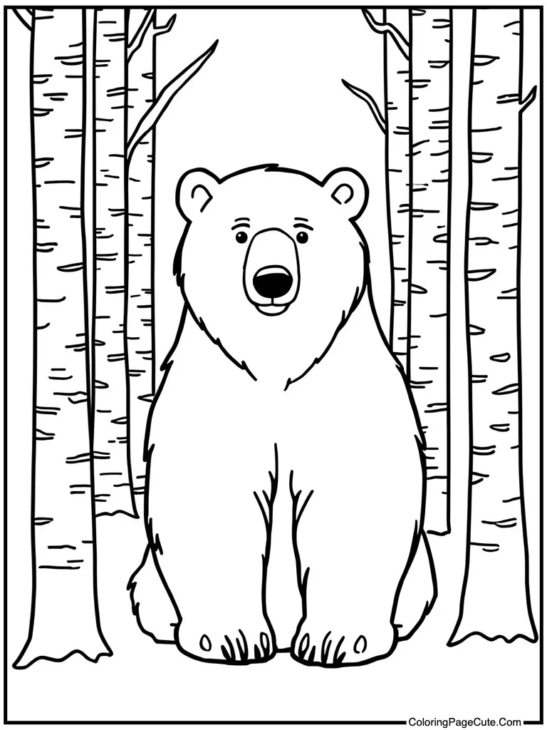 Snowy white arctic fur