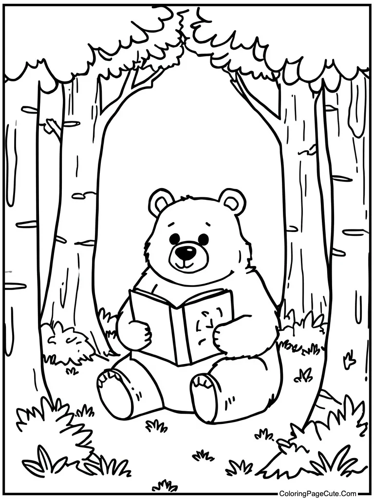 Reading a story book