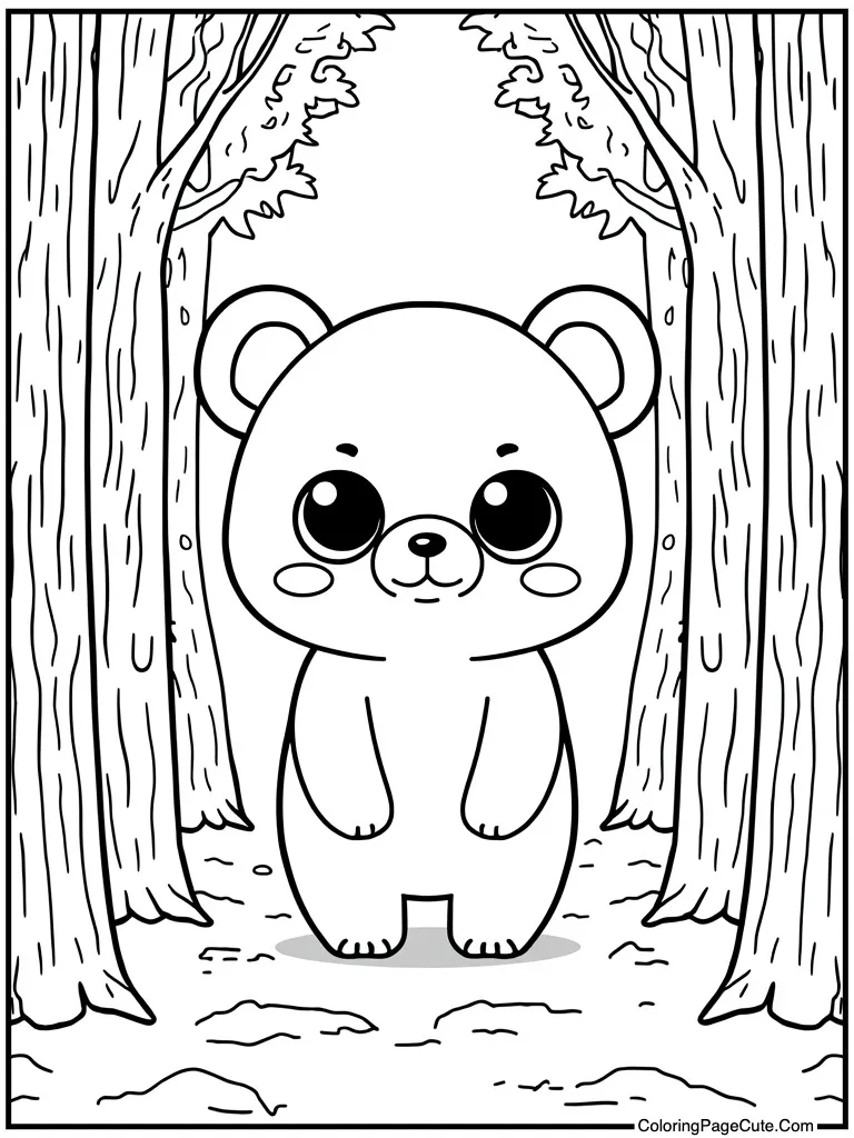 Kawaii style big eyes