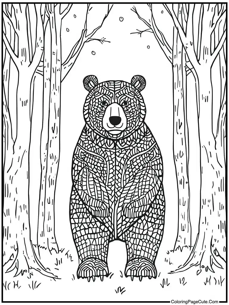 Zentangle doodle art style