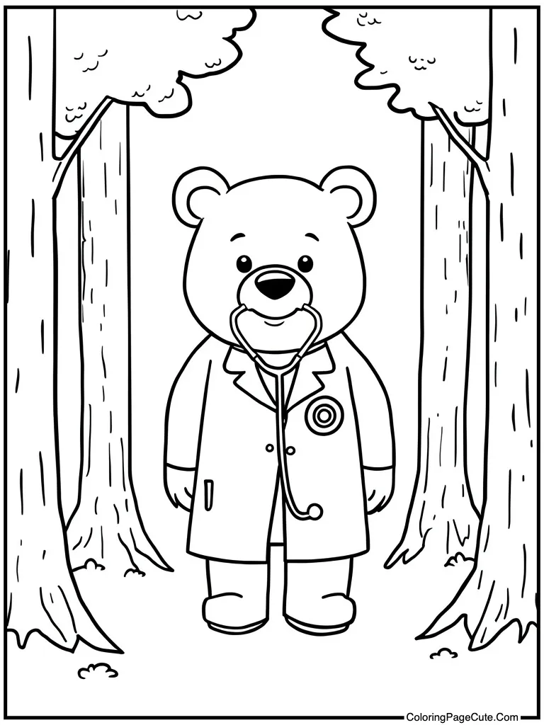 Doctor with stethoscope tool